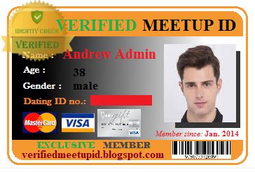 meetup id badge|Dating ID Verification Badge